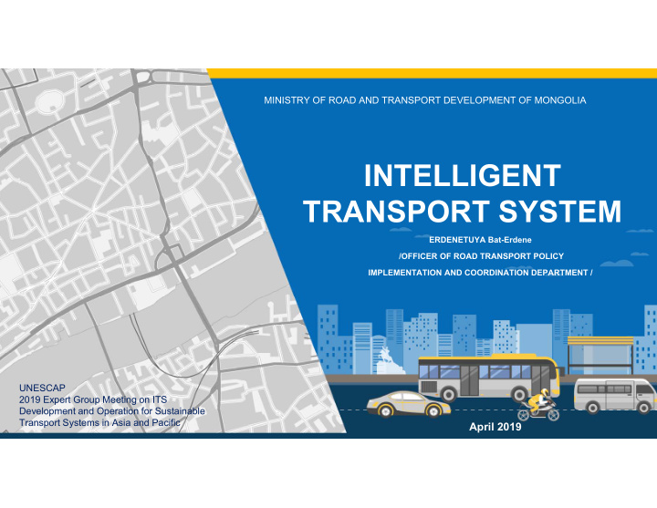 intelligent transport system