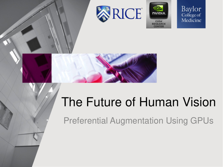 the future of human vision