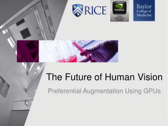 The Future of Human Vision  Preferential Augmentation Using GPUs  Wikimedia Foundation