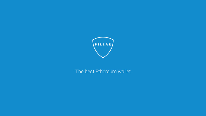 the best ethereum wallet intro