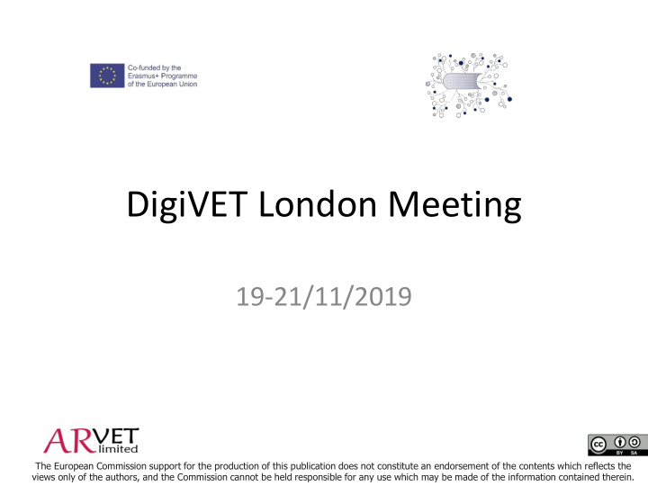 digivet london meeting