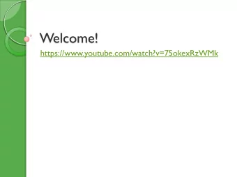 Welcome!  https://www.youtube.com/watch?v=75okexRzWMk  New Prague Area Schools  District wide