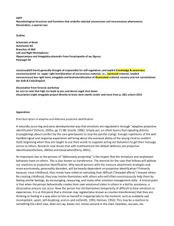 something the client says, does not say, leaves out, moves around in the chair, hesitates,