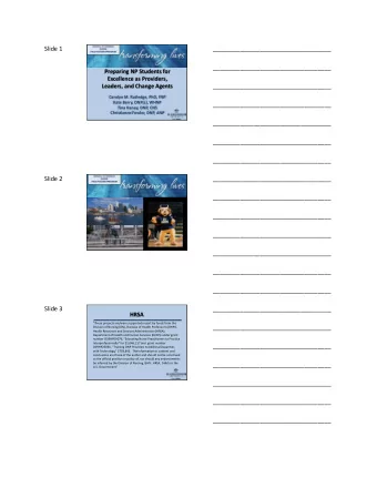 Slide 1  ___________________________________  ___________________________________  Preparing NP