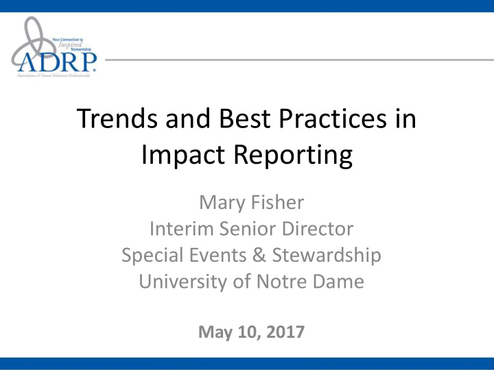 impact reporting
