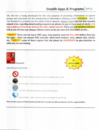 0 Block Activity - Block any phone number from texting, calls, or both.  S et Time Limits - L ock
