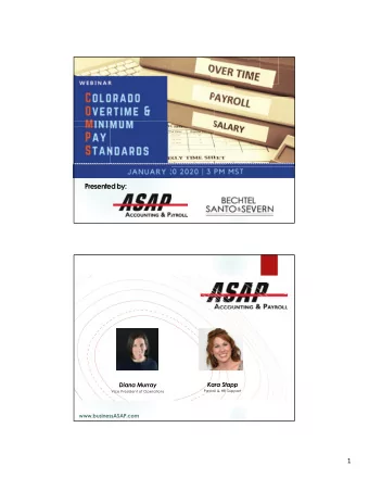 Diana Murray  Kara Stapp  Kara Stapp  Diana Murray  Payroll &amp; HR Support  Vice President of