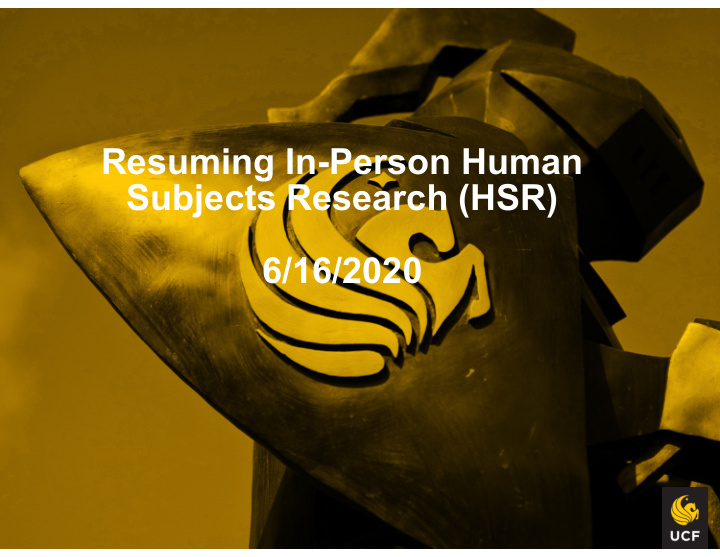 resuming in person human subjects research hsr 6 16 2020