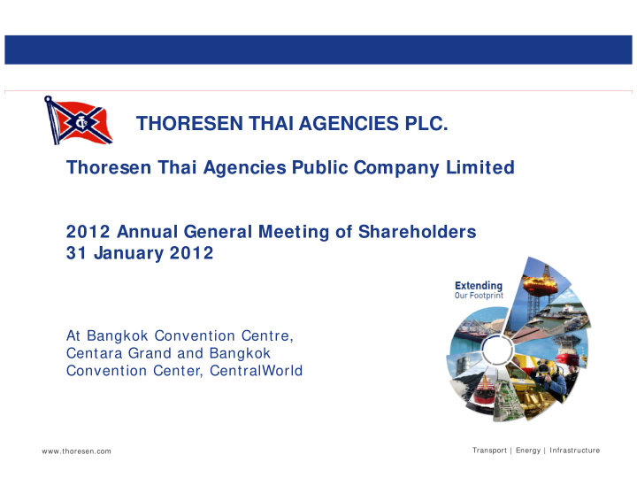thoresen thai agencies plc