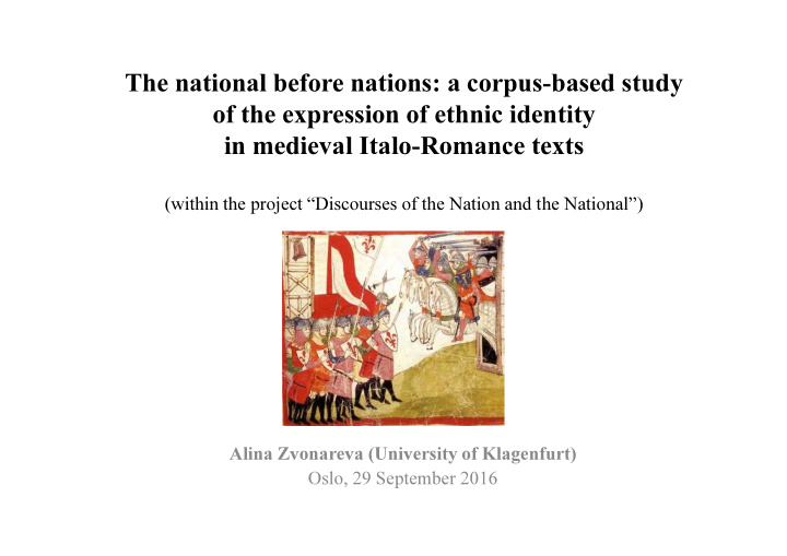 the national before nations a corpus based study of the