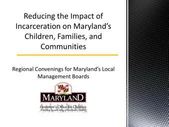 Management Boards  9:30  Introductions and Overview of the Day  9:45  National and