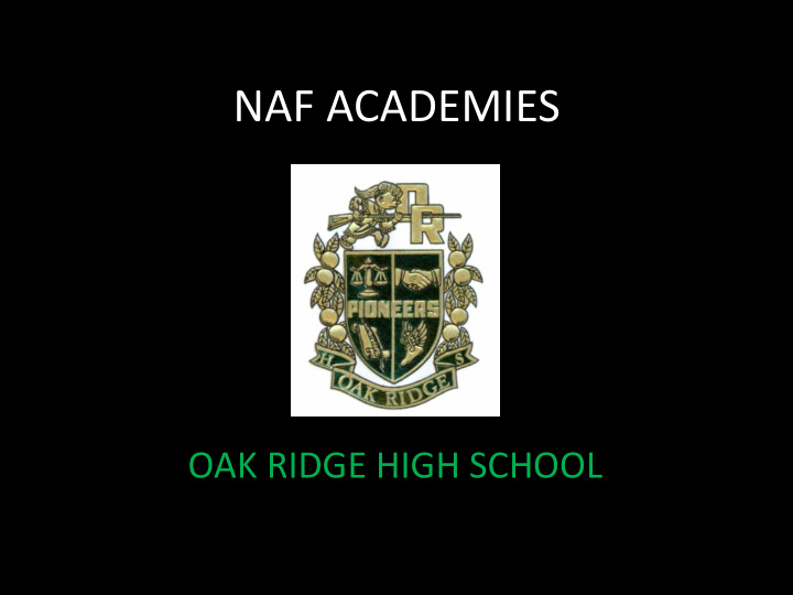 naf academies