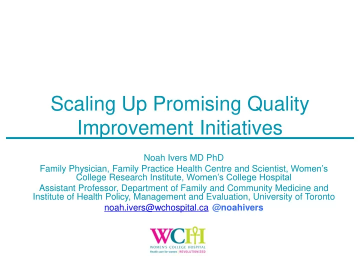improvement initiatives