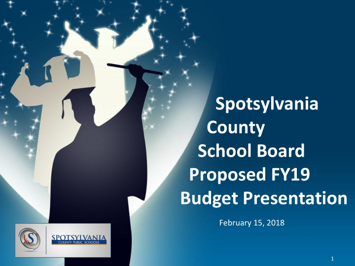 spotsylvania county school board proposed fy19 budget