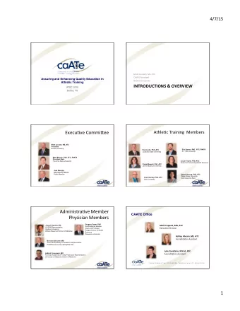 ExecuAve  CommiCee    AthleAc  Training    Members    Mark Laursen, MS, ATC