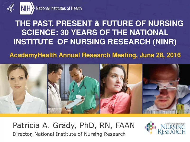 the past present future of nursing