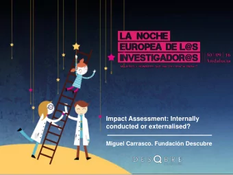 Who we are    Fundacin Descubre coordinates the event in Andalusia, a Spanish region  with a