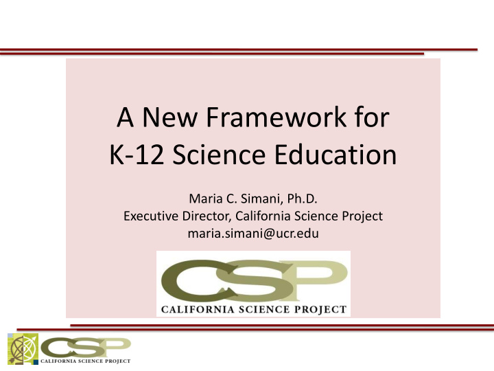 k 12 science education