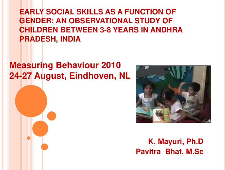 measuring behaviour 2010