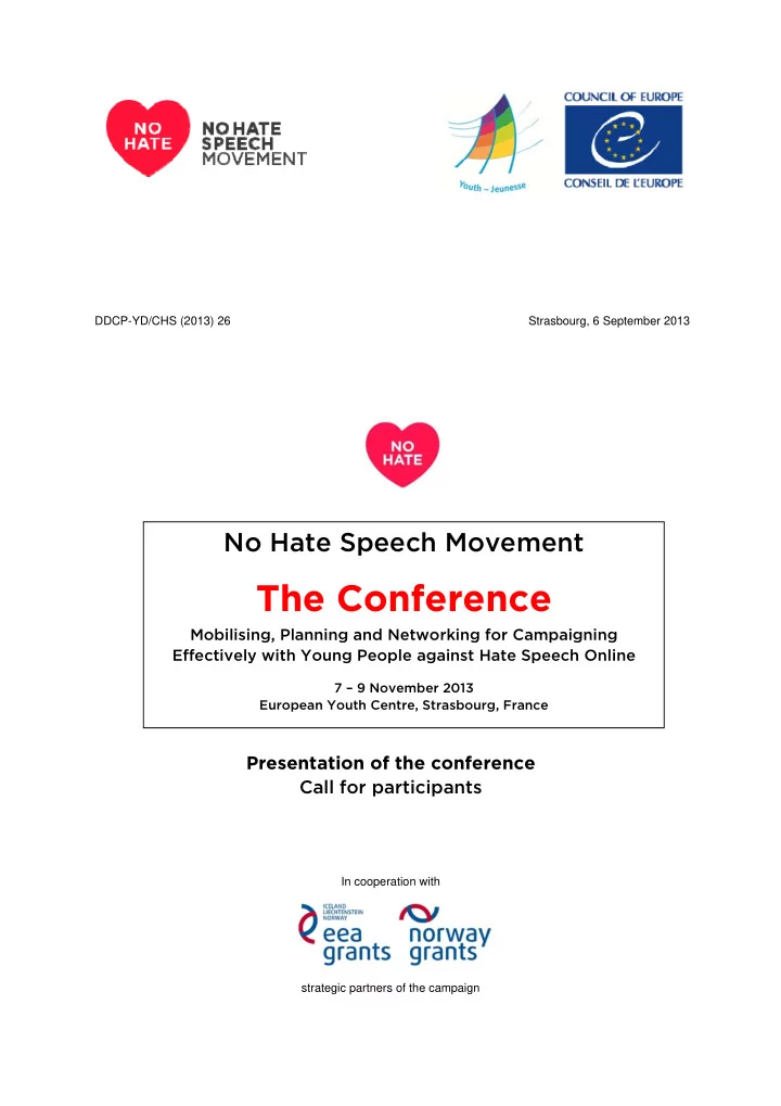 the conference