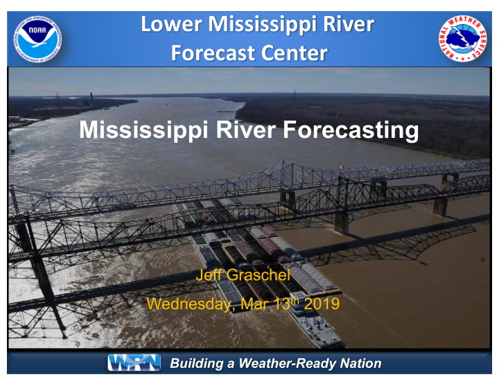 lower mississippi river forecast center mississippi river
