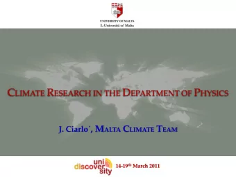 Oscillation Patterns in RegCM4  Contents  Teleconnections &amp; Oscillation Patterns