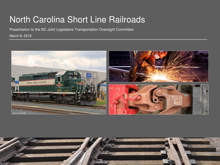 north carolina short line railroads