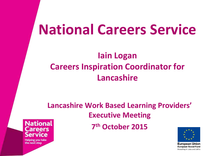 national careers service
