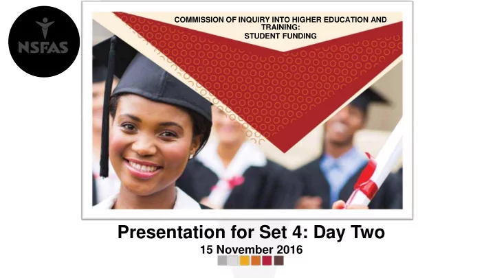 presentation for set 4 day two