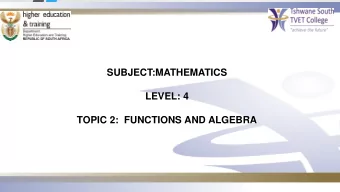 INTEGRAL OF TRIGONOMETRIC FUNCTIONS  After completing this topic, you will be able to:  Find the