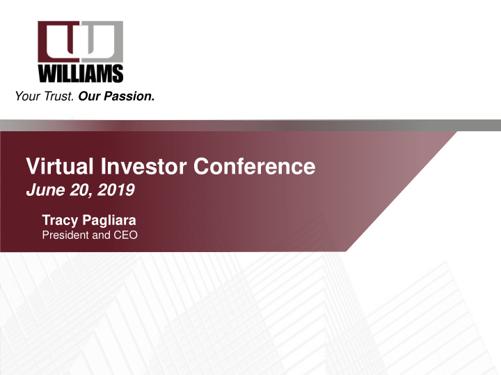 virtual investor conference