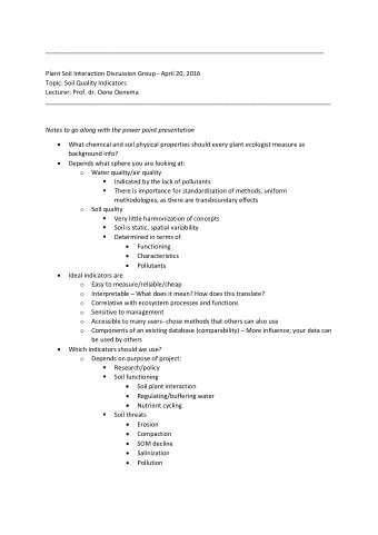 ________________________________________________________________________________  Plant Soil