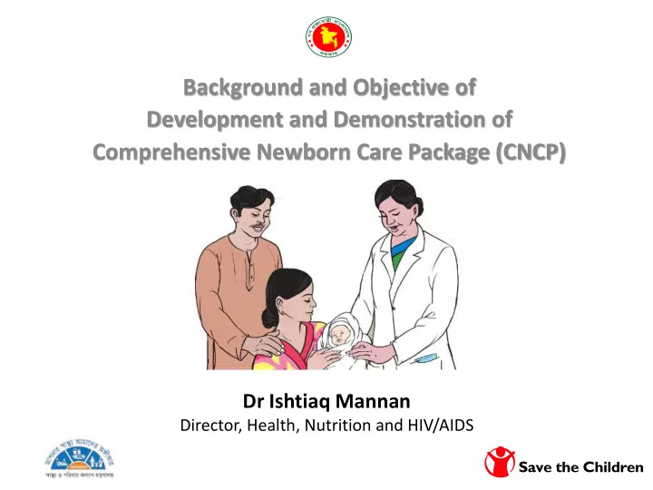 background and objective of development and demonstration