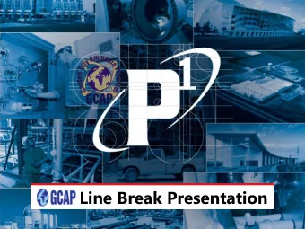 Line Break Presentation  INTRODUCTION  Safety considerations in line  breaks and openings.  Line