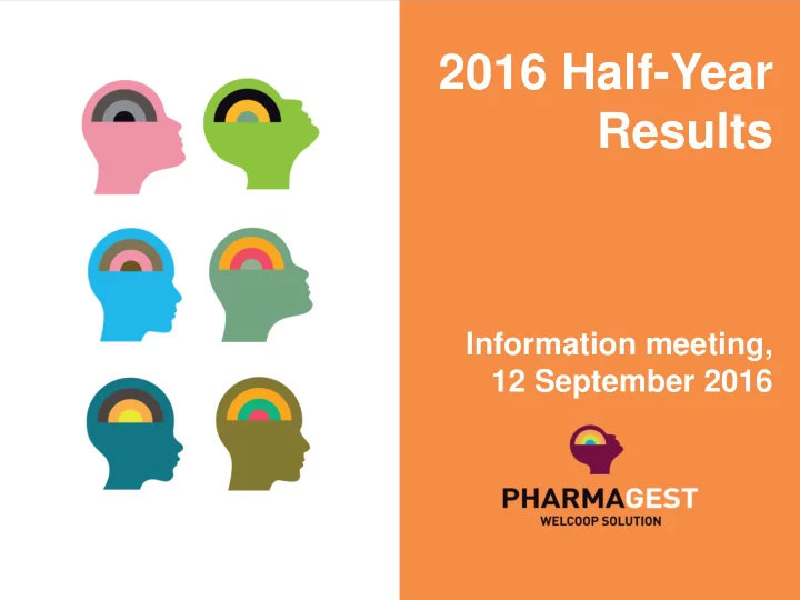 2016 half year results