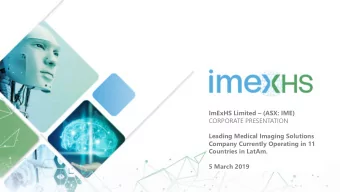 February 2019  Company Currently Operating in 11  Countries in LatAm.  5 March 2019  1  /  Company