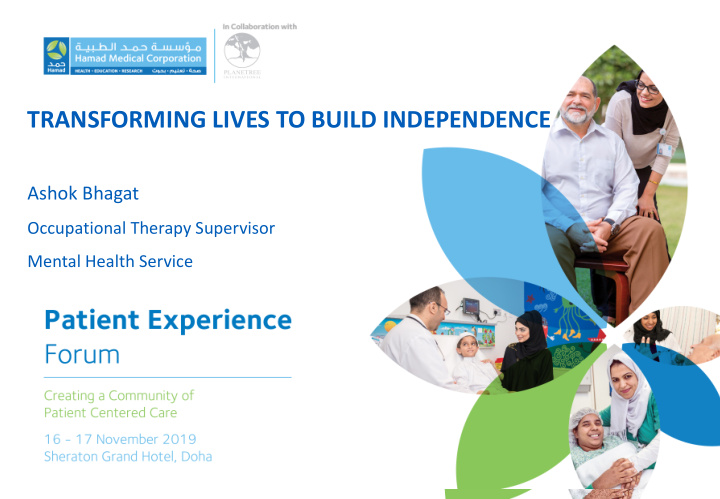 transforming lives to build independence