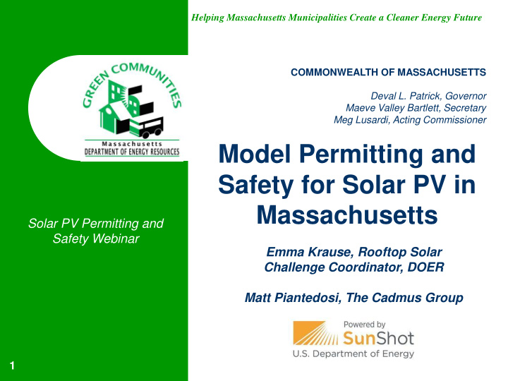 safety for solar pv in