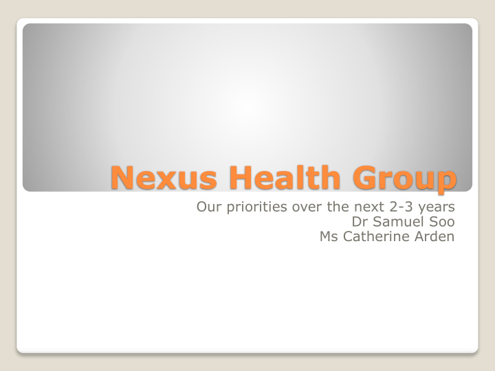 nexus health group