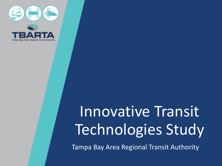 innovative transit technologies study
