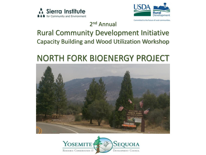 north fork bioenergy project