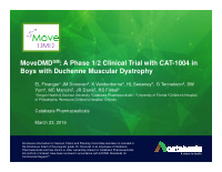 movedmd sm a phase 1 2 clinical trial with cat 1004 in