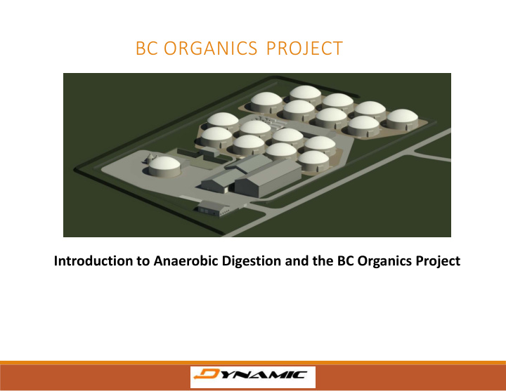 bc organics project