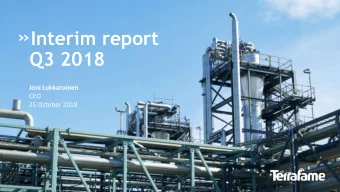 27%  5,920  5,840  5,506  5,176  15 000  Zinc  15,000  4,787  higher compared to Q1  Q3 2018 Q1