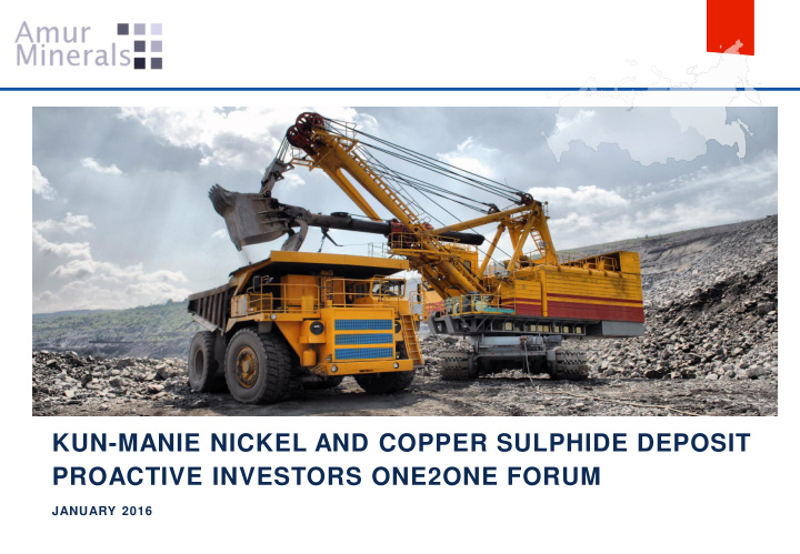 kun manie nickel and copper sulphide deposit proactive