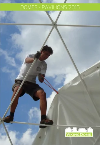 DOMES - PAVILIONS 2015  info@vikingdome.com  www.vikingdome.com  +370 670 03131  RECREATIONAL
