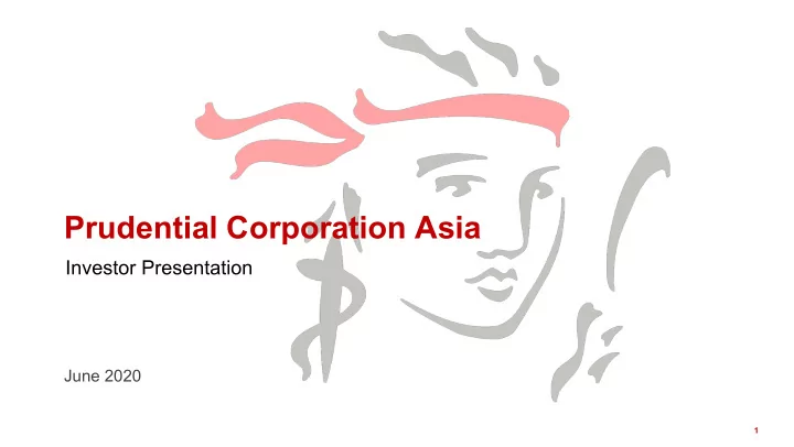 prudential corporation asia