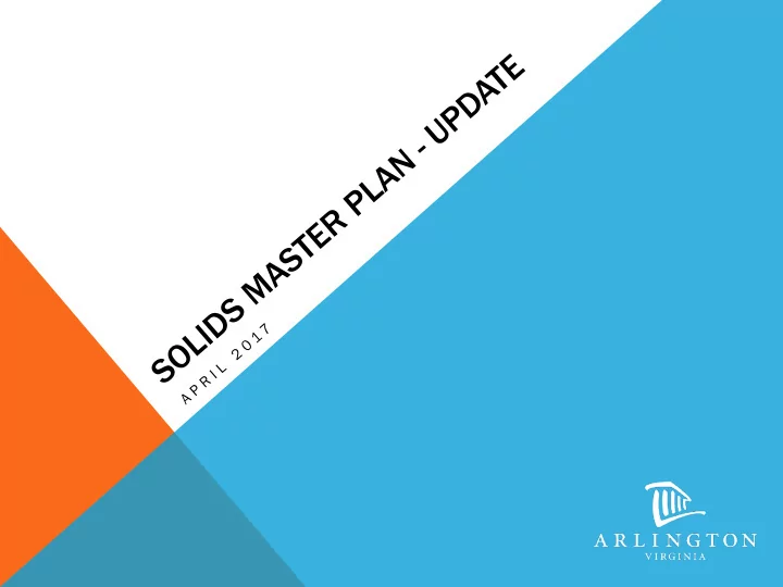 master plan history