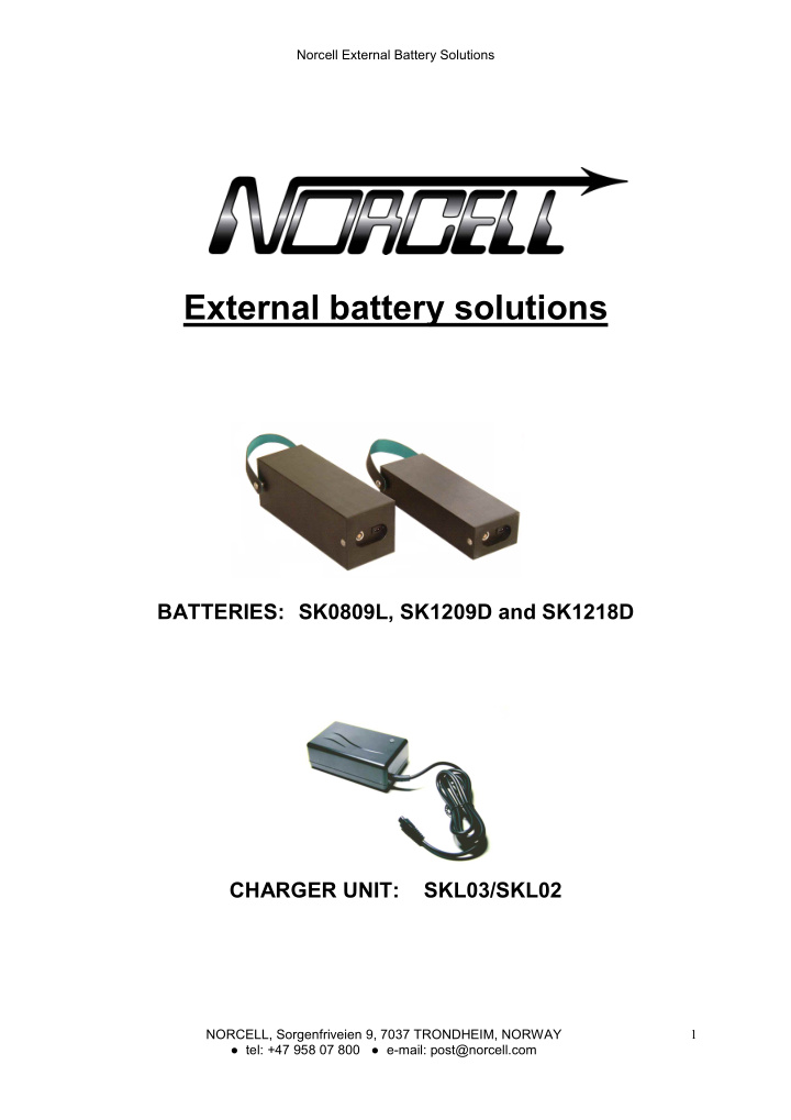 external battery solutions