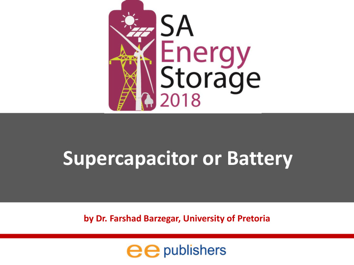 supercapacitor or battery